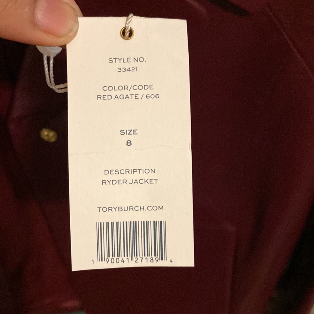 Tory Burch Leather Jacket - Picture 4 of 4